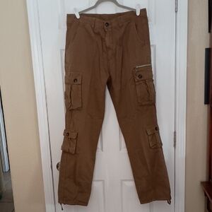 New Men's Cotton 9 Pocket Cargo Pants b260